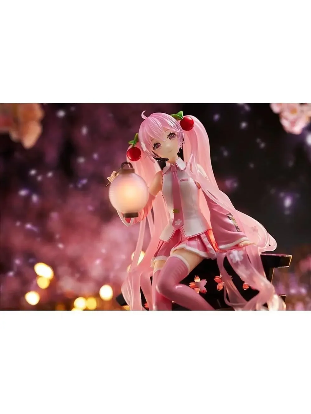 Taito Hatsune Miku Sakura Miku Lantern Ver Coreful Figure Pink New Sakura 2021